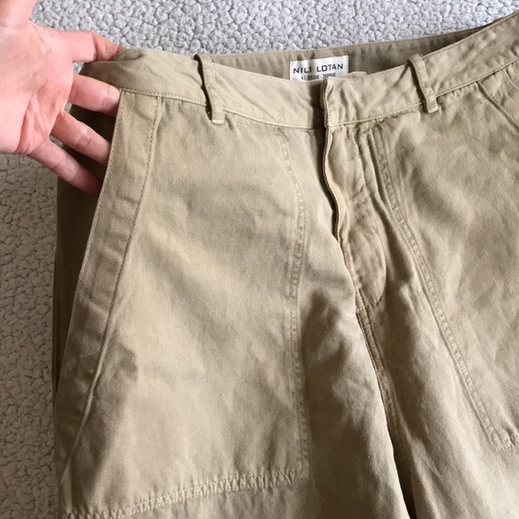 Nili Lotan Men Luna pant Military Khaki 33 - Picture 9 of 16